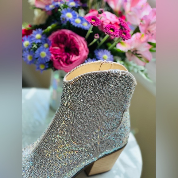 Rhinestone Booties - Picture 4 of 5
